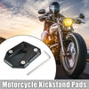 Honda Monkey 125 Kickstand Pad 1 Set Aluminum Alloy Titanium Tone
