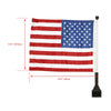 Harley Touring Saddlebag Trunk Mount American Flagpole (1993-2022)