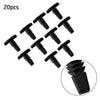 Vehicle Door Weatherstrip Retainer Clip 20x Nylon