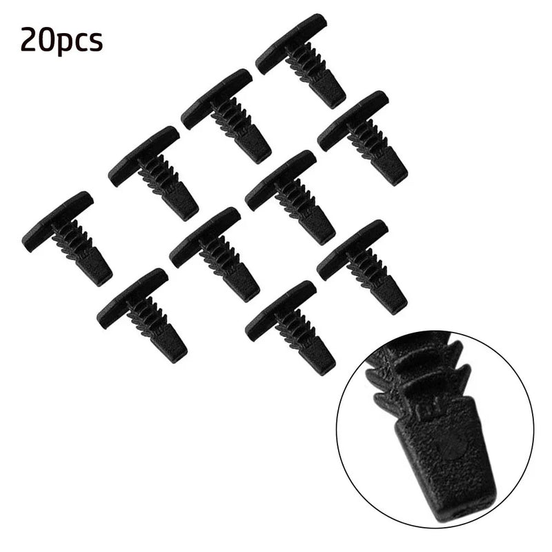 Vehicle Door Weatherstrip Retainer Clip 20x Nylon