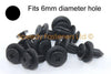 Yamaha R1 R6 10x 6mm Plastic Push Screw Rivet Clips