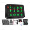 Polaris RZR Jeep SUV Boat Truck Smart RGB 12 Gang Switch Panel