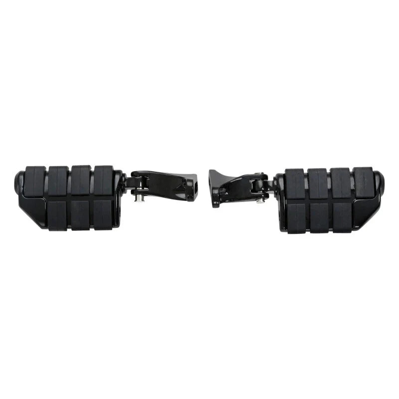 Harley Touring Black Rear Passenger Footpegs (1993-2025)