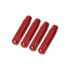 BMW 3 Series E90 4 Pcs Aluminum Alloy Bolt-On Door Lock Knob Pins Red