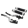 Honda CBR125R CBR250R Silver Extendable Brake Clutch Levers (2004-2016)