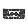 BMW 5 Series Replacement Climate Control Button Stickers (2009-2015)