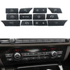 BMW 5 6 7 Series A/C Heater Switch Repair Kit 12 x Key Caps (2009-2017)