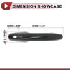 Honda CR-V (2012-2016) Black ABS Car Door Handle Covers