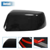 Chevy Suburban Tahoe GMC Gloss Black Top Half Mirror Cover Cap Overlay