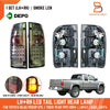 Toyota Hilux Ute LN167 SR5 Smoked LED Tail Lights Pair (1997-2004)