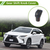 Lexus RX350 2023-2024 Black Microfiber Leather Car Gear Shift Knob Cover