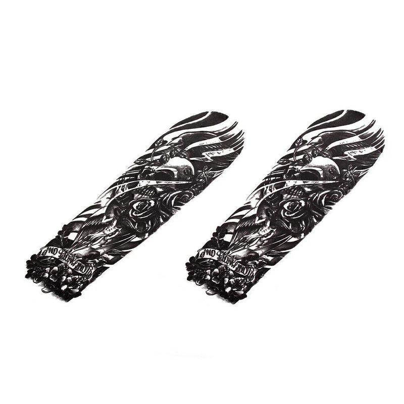 Harley & Yamaha Custom Front Fork Skull Decal Stickers