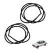 Door Rubber Seal Rear Pair Fits Toyota Starlet KP60 KP61 Sedan 4D 1978-84 D06