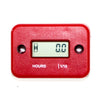 ATV Motorcycle Dirt Bike Gas Engine RED Inductive Waterproof Hour Meter