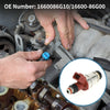 Nissan D21 Base 2.4 (1990-1994) 1 Pc Wine Red Fuel Injector