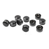 Harley Dyna Softail 10 x CNC 11mm-14.6mm Engine Bolt Topper Caps (2006-2023)