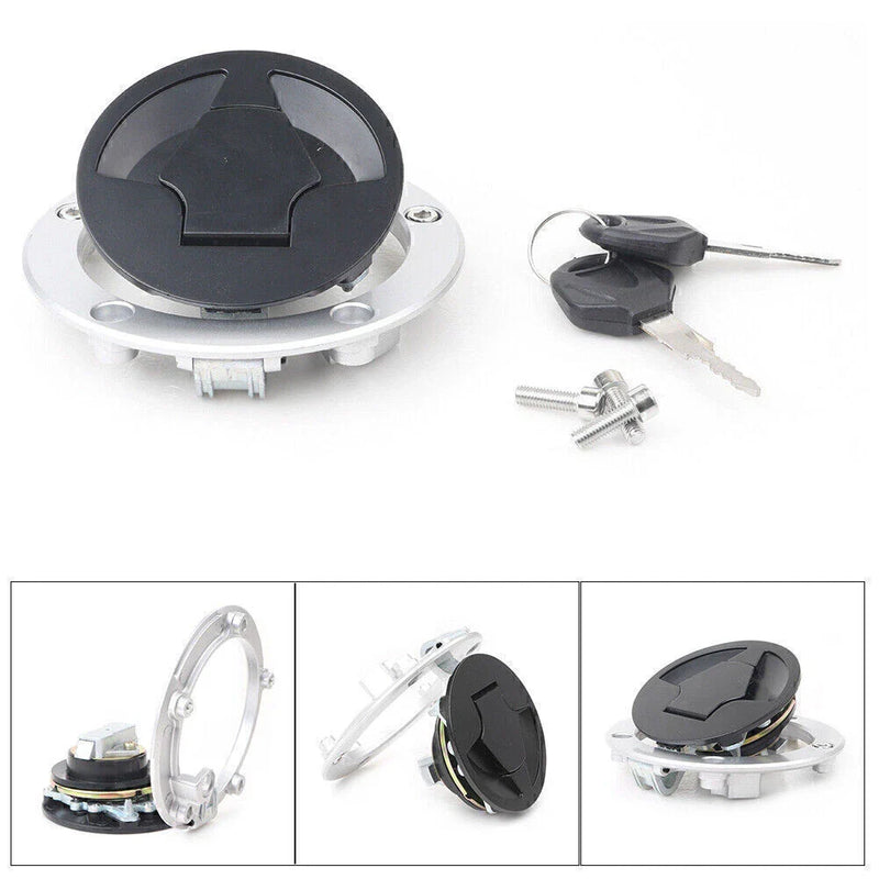 Kawasaki Ninja ZX-6R ZX-10R ZX-14R ZZR1400 Aluminum Gas Tank Cap Cover