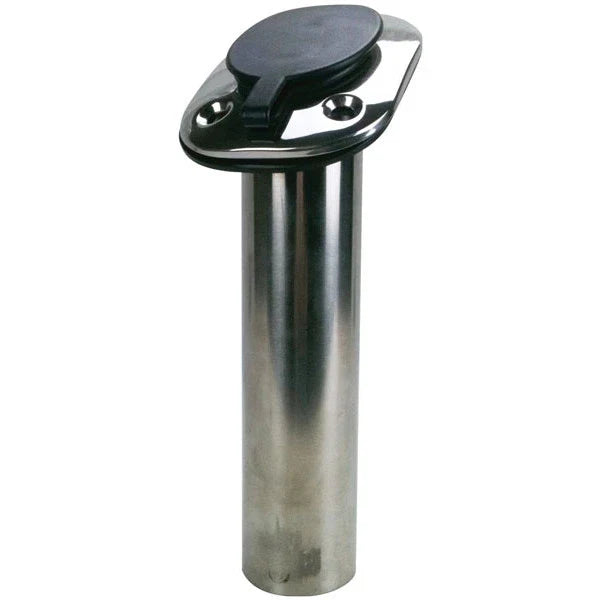 Rod Holders Fishing 30° Stainless Steel with Cap & Rubber Gasket x 2