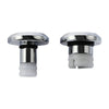 Harley Sportster S Chrome Front Axle Nut Bolt Covers (2021-2024)