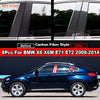 BMW X6 X6M 8X Carbon Fiber Window Door Pillar Post Cover (2008–2014)