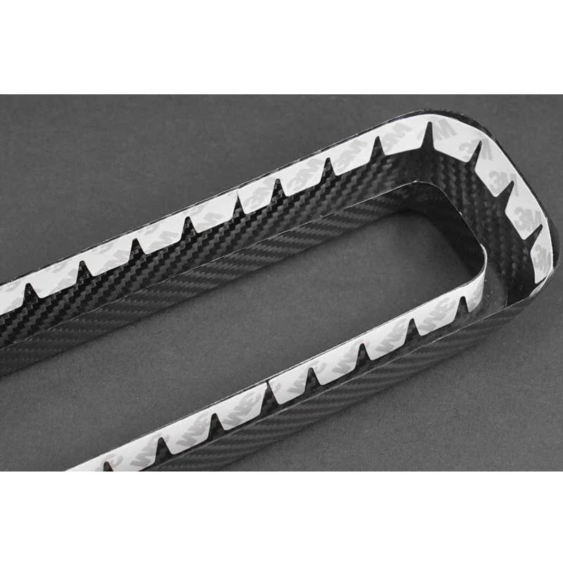 Dodge Challenger 2015-2023 100% Carbon Fiber Front Grille Inserts Cover Trim