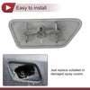 Mitsubishi Outlander XL (2013-2015) White Washer Nozzle Cover Cap