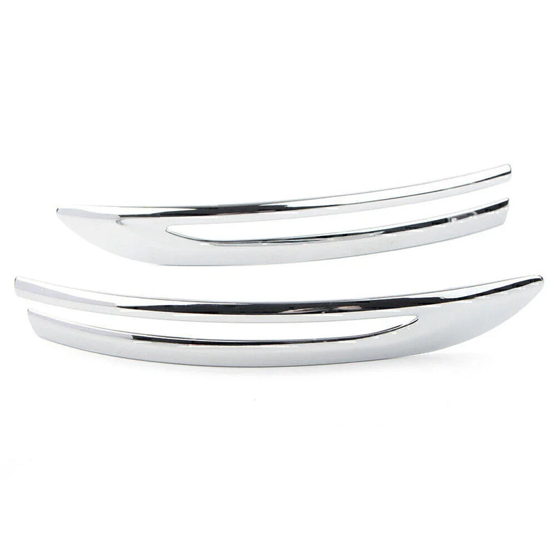 Nissan Kicks ABS Chrome Rear View Mirror Stripe Covers (2017-2019)