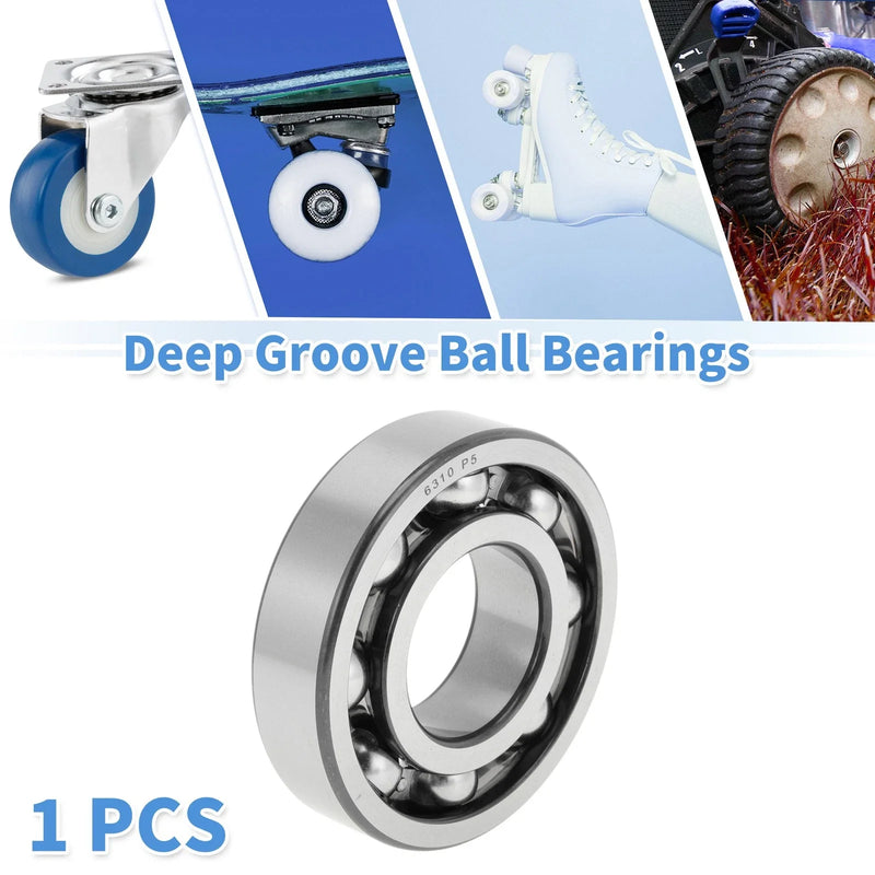 Scooter Skateboard Wheel P5 Deep Groove Ball Bearings 50x110x27mm 1 Pc
