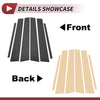 Infiniti G35 (2003-2006) Carbon Fiber Black 6 x Door Window Trim