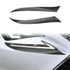 Lexus RC 2015-2018 DRY Carbon Fiber Headlight Eyebrow Cover Trim