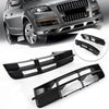 Audi Q7 2 x Front Bumper Fog Light Lamp Grill Covers (2010-2015)