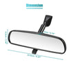 Honda Accord Rearview Mirror Black (2003-2012)