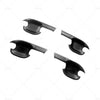 Isuzu D-Max Dmax Matte Black Exterior Door Handle Cover Trim (2021-2022)