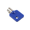 Harley Touring Dyna Softail Uncut Blade Blank Ignition Key Blue