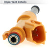 Lexus NX200t (2015-2017) 1 Pc Yellow Fuel Injector