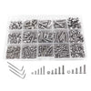 500 PCS Stainless Steel Hex Socket Bolt Nut Organizer Box