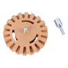 Drill Arbor Adapter Decal Remover Eraser Wheel 4 Inch Rubber Pinstripe