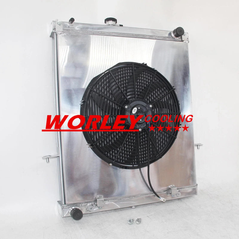 Nissan Patrol Y61 GU 3.0L / 4.2L Aluminum Radiator & Fan Shroud (2001-2016)