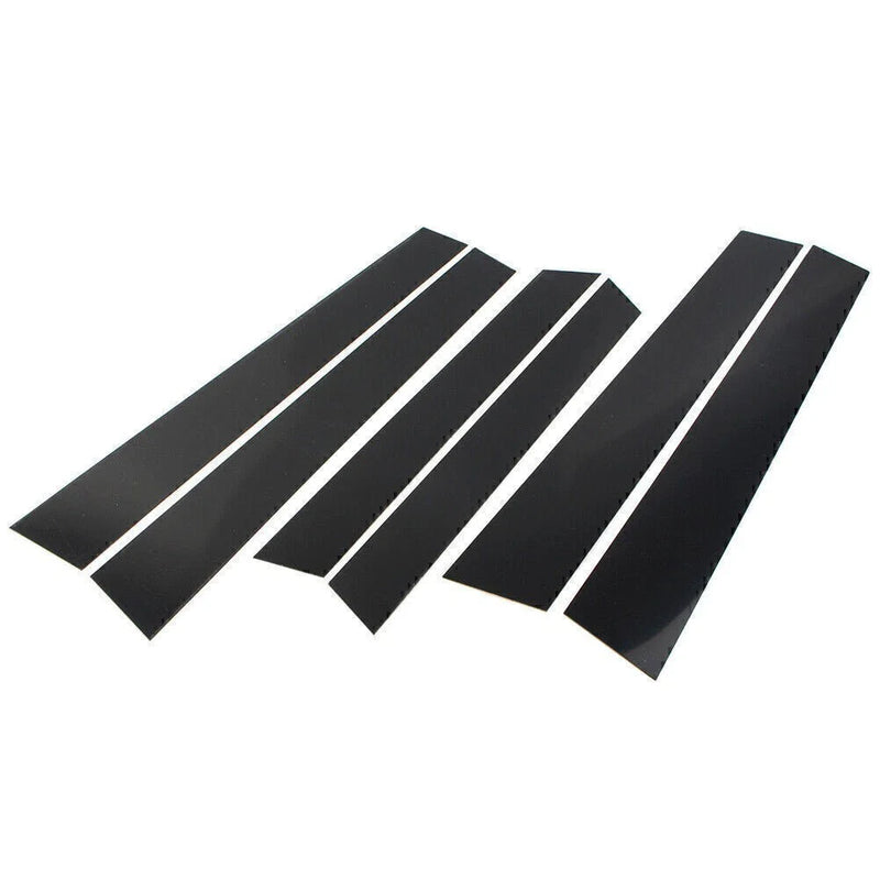 Honda CR-V (2007-2011) - 6pcs Black Door Trim Cover Kit