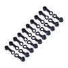 100Pcs Motorcycle Brake Bleeder Screw Cap Oil Drain Tip Cover