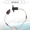 Dodge 1500 (1994-2001) - 2 x Black Plastic License Plate Light Wire Harnesses