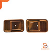 Mazda B-Series Bravo Brown Inner Door Handle Pair (1985-1998)