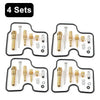 Honda CBR250RR MC22 CB250 JADE Carburetor Repair Kit 4 x Sets (1990-1996)