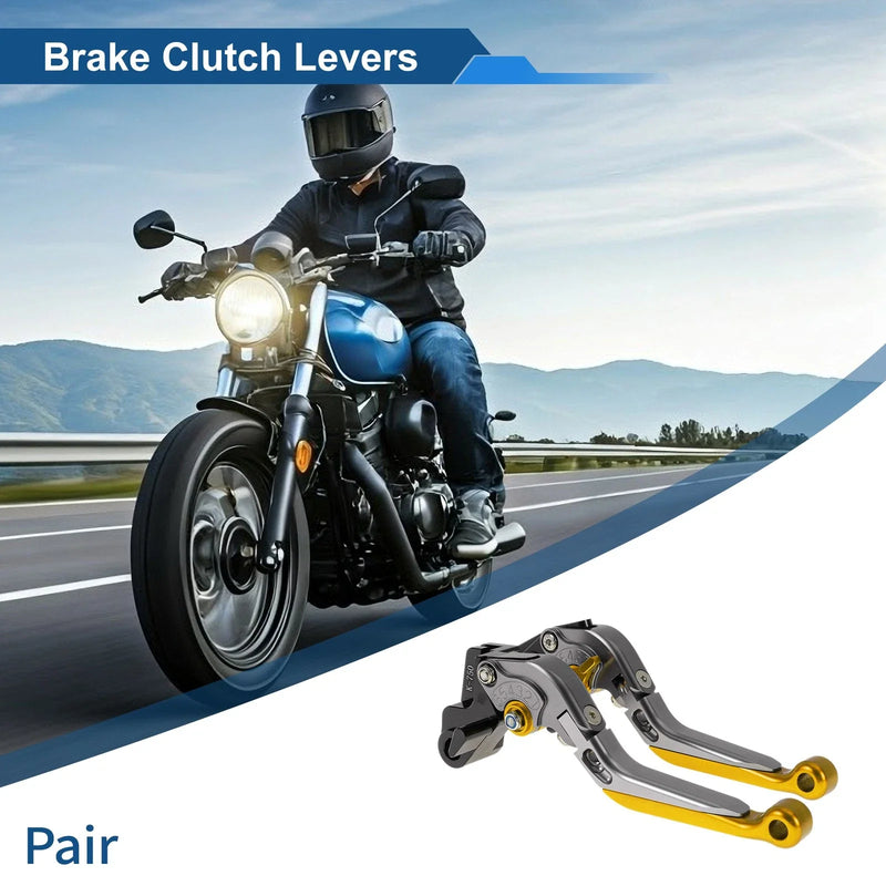 Kawasaki NINJA650R Adjustable Short/Long Brake Clutch Levers (2009–2016)