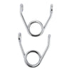 Harley Sportster XL 883 1200 Chrome 3" Solo Seat Scissor Spring