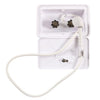 RV Camper Trailer White Outdoor Faucet Shower Box Kit