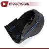 Infiniti FX35 (2009 - 2013) Black Blue Faux Leather Gear Shift Knob Cover