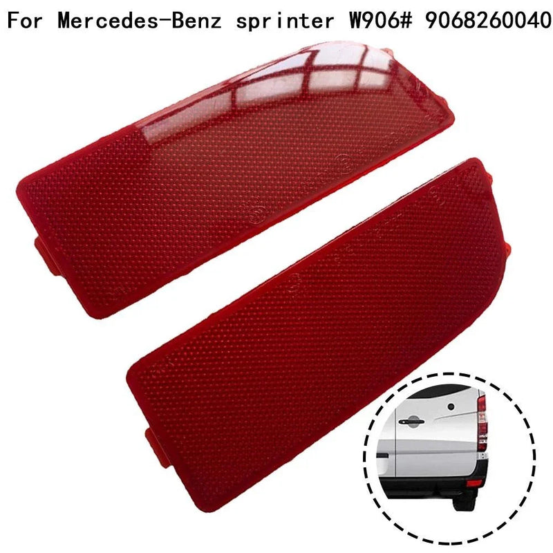 Mercedes Sprinter W906 2 x Rear Bumper Reflector (2006–2016)