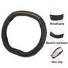 Peugeot 4008 5008 New508 Faux Leather Black Coffee Steering Wheel Cover