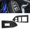 Subaru BRZ Toyota 86 Black Carbon Interior Window Switch Button Trim (2012-2020)